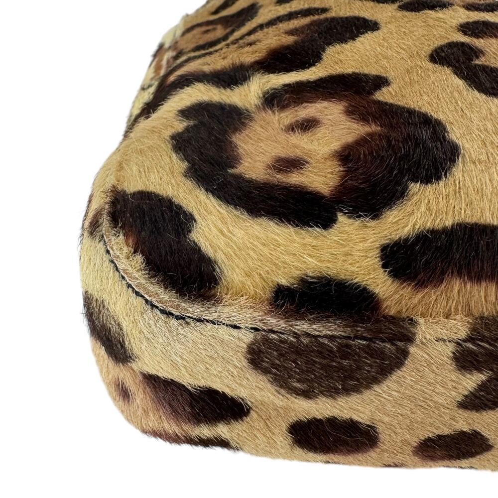 Fendi Vintage Leopard Print Calf Hair Shoulder Bag - Picture 16 of 16